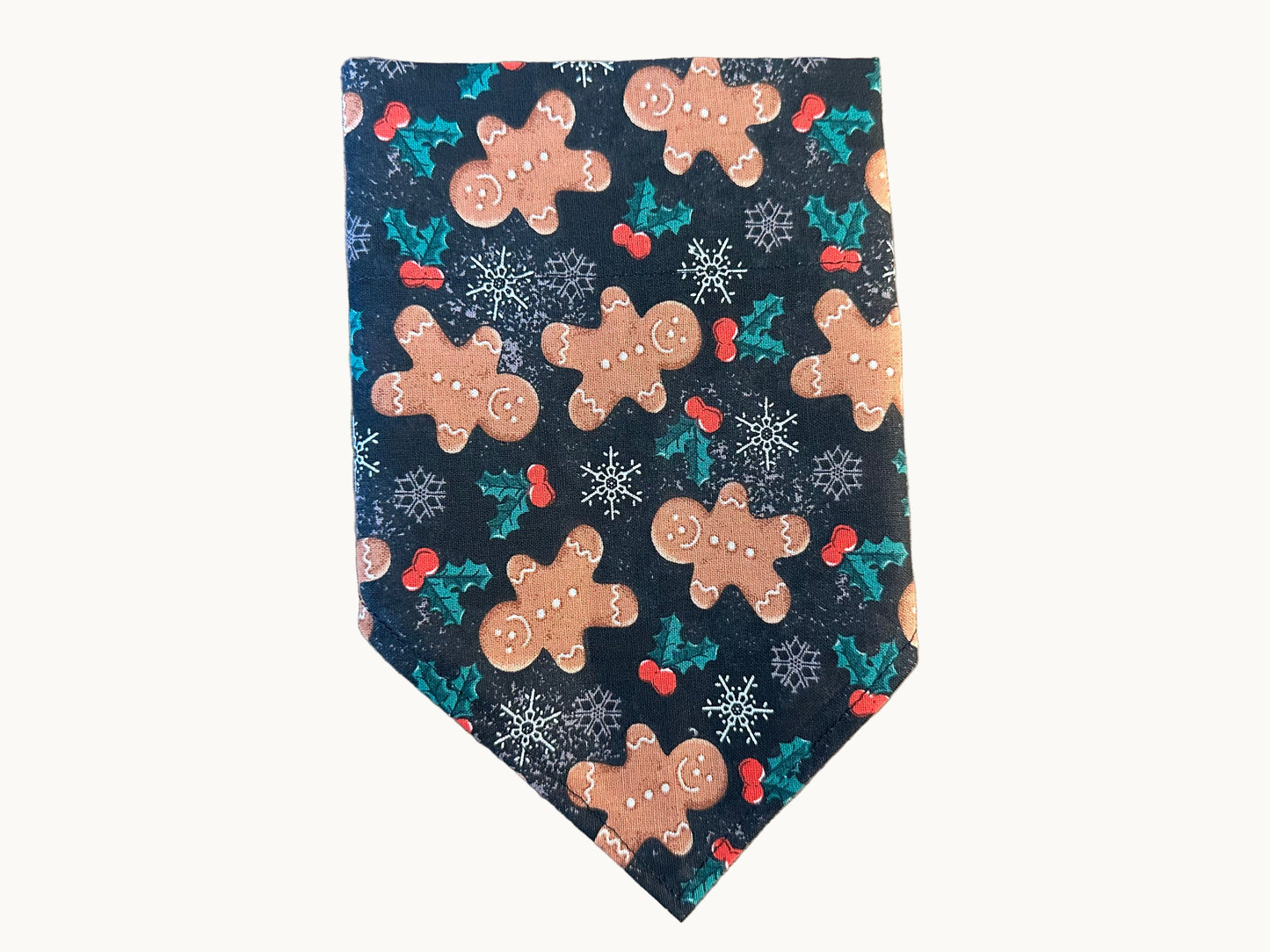 Gingerbread | Black | Bandana