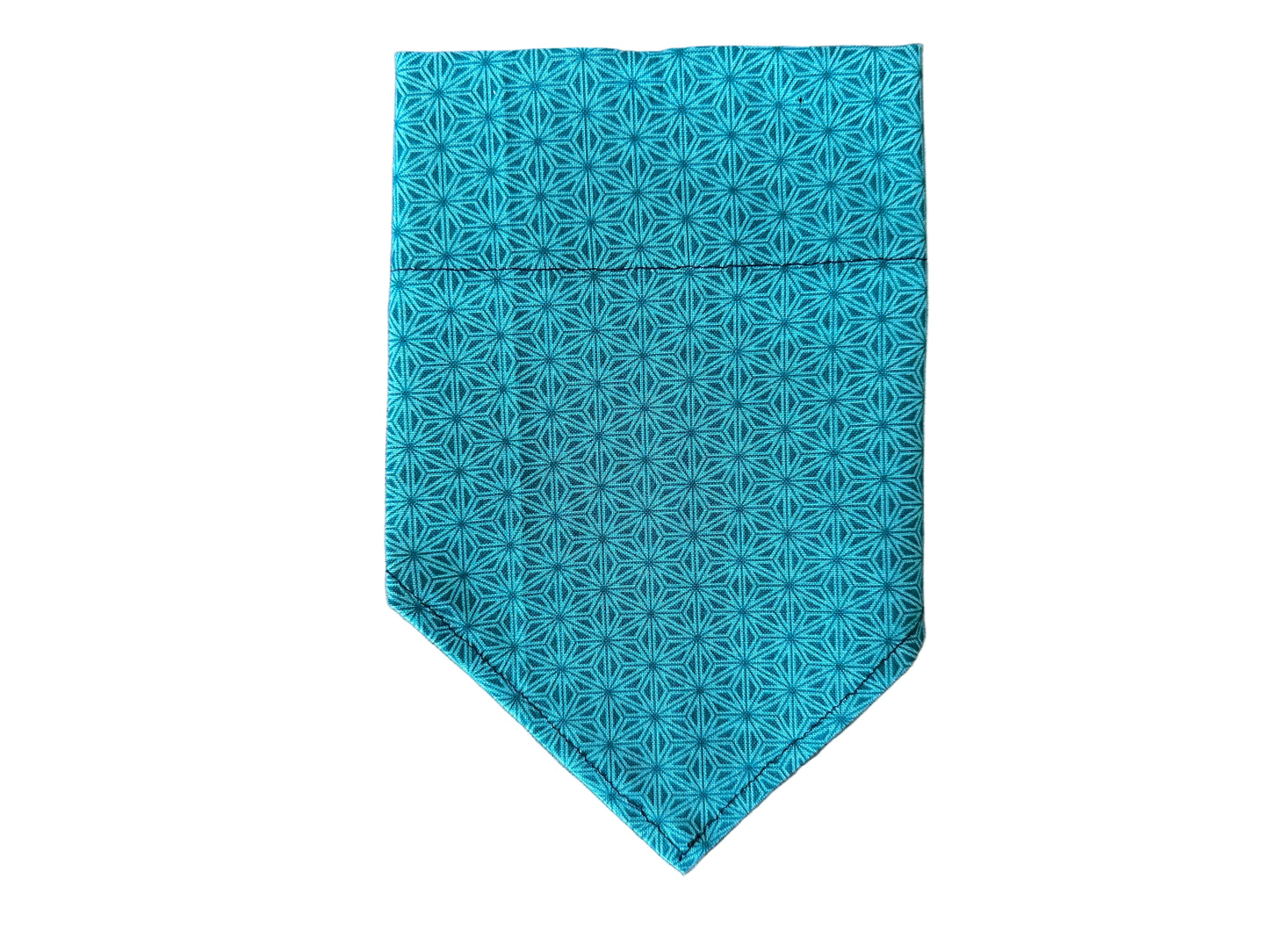Teal Geometrics | Bandana