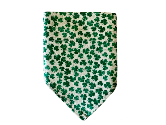 Glitter Shamrocks | Bandana