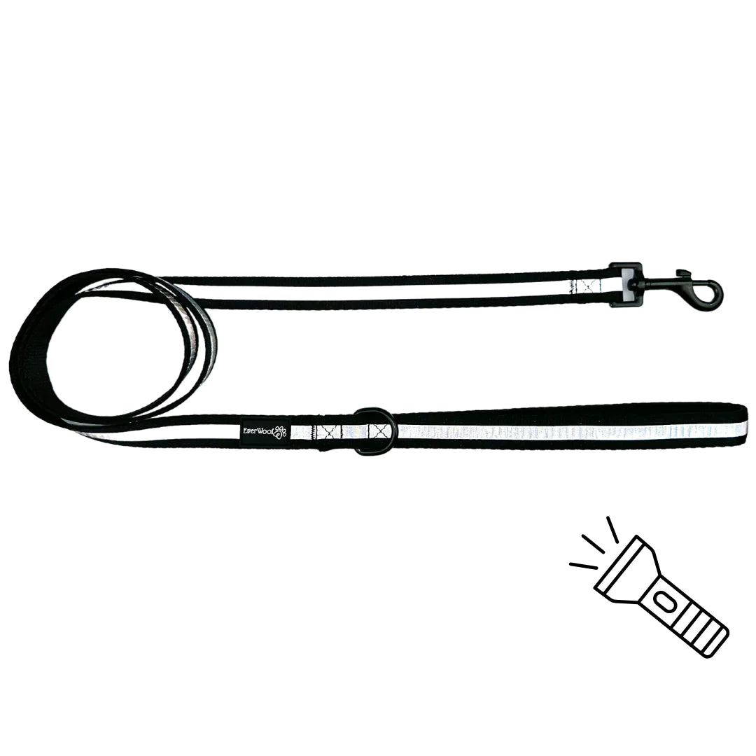 Black | Leash (Reflective)