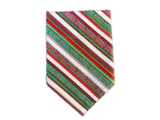 Holiday Stripes | Squiggles | Bandana