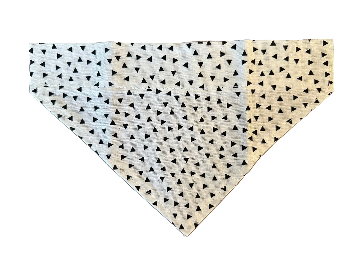 Triangles | White + Black | Bandana