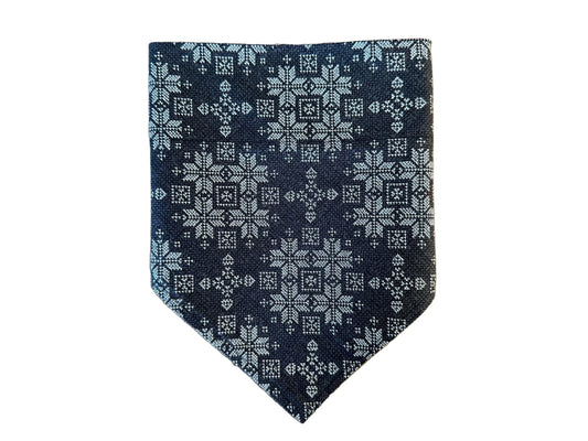 Snowflakes | Dark Grey | Bandana
