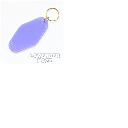 Personalized Motel Keychain