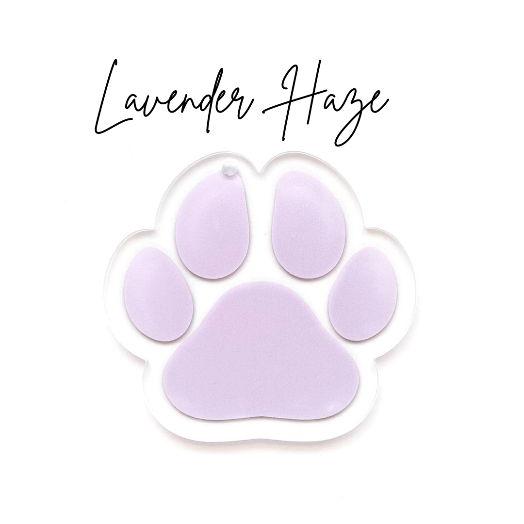 Paw Print Keychain