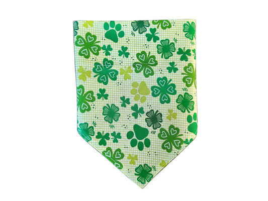 Lucky Paw Prints | Bandana
