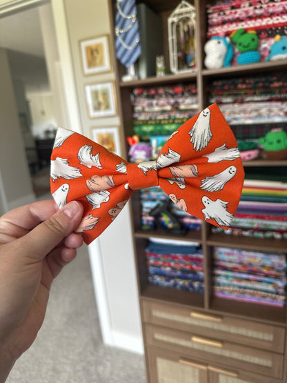 Ghosts | Orange (Glow in the Dark!) | Bow Tie