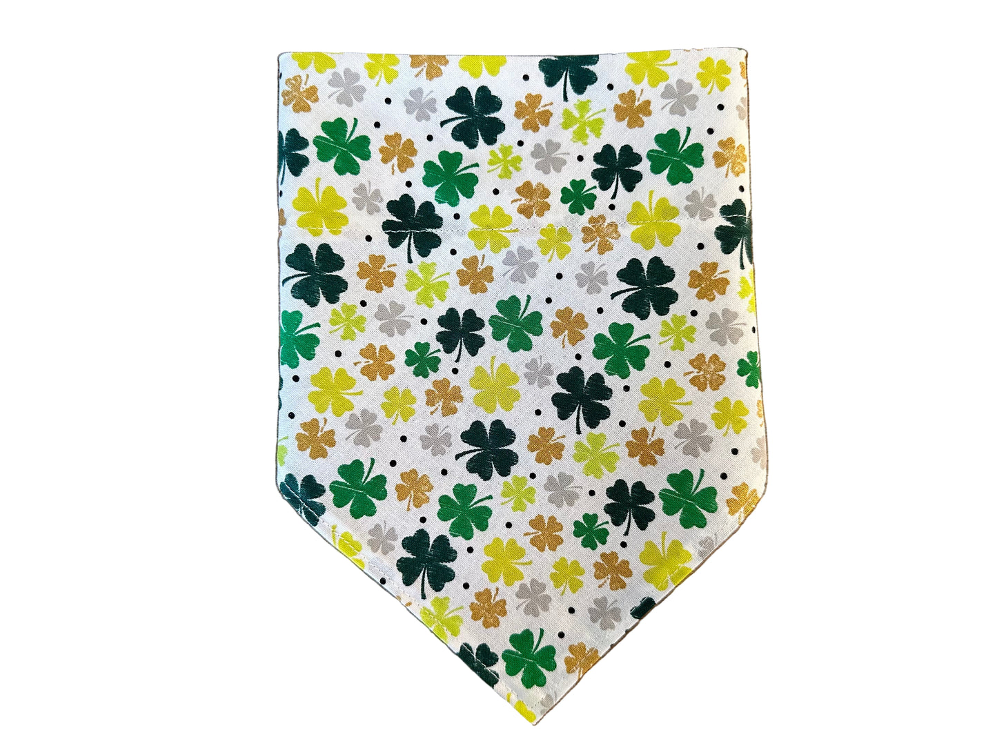 Clovers | White | Bandana