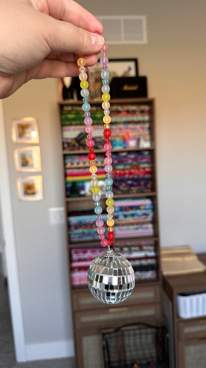 Disco Car Charm