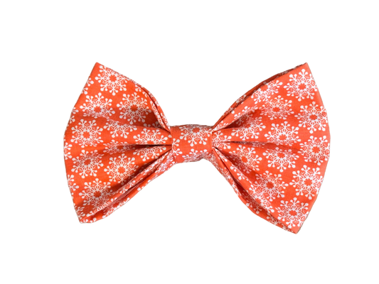Snowflakes | Red | Bow Tie
