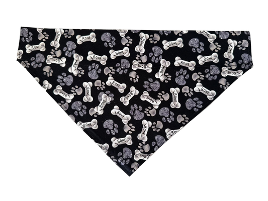 Paw Print + Bone | Bandana