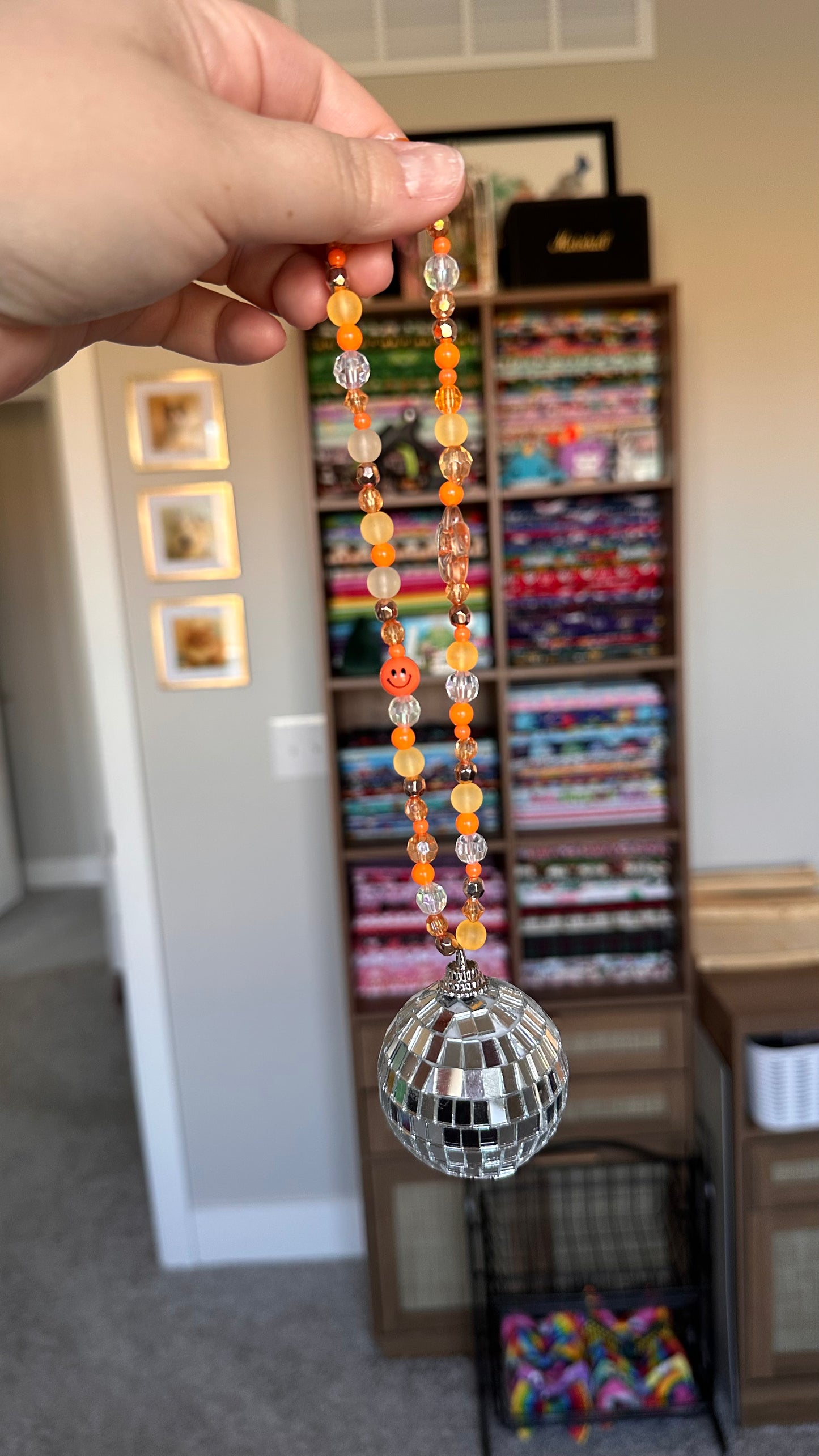 Disco Car Charm