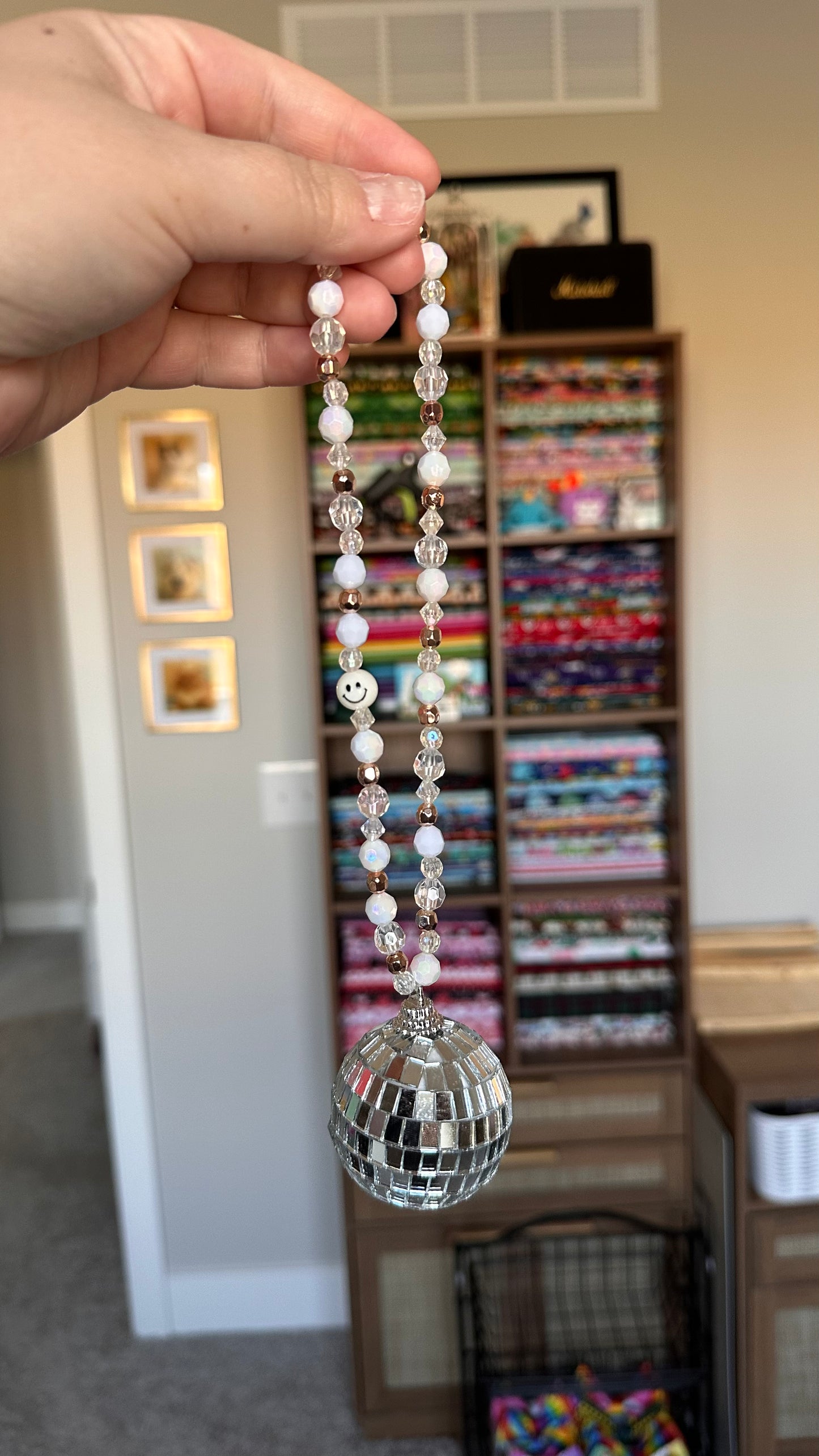 Disco Car Charm
