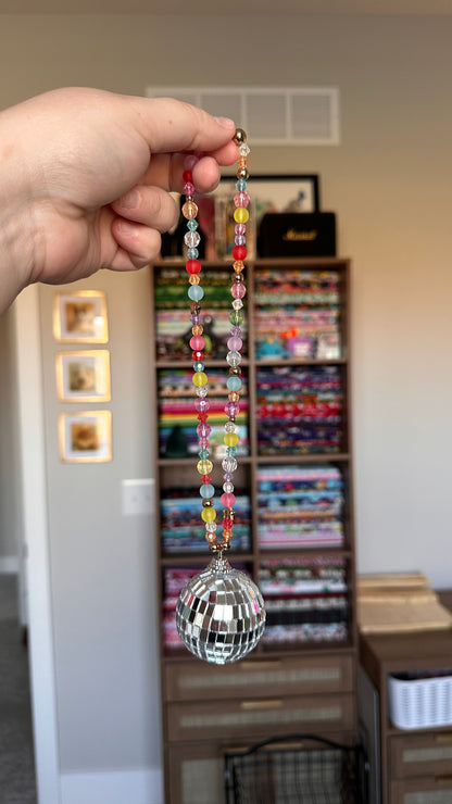 Disco Car Charm