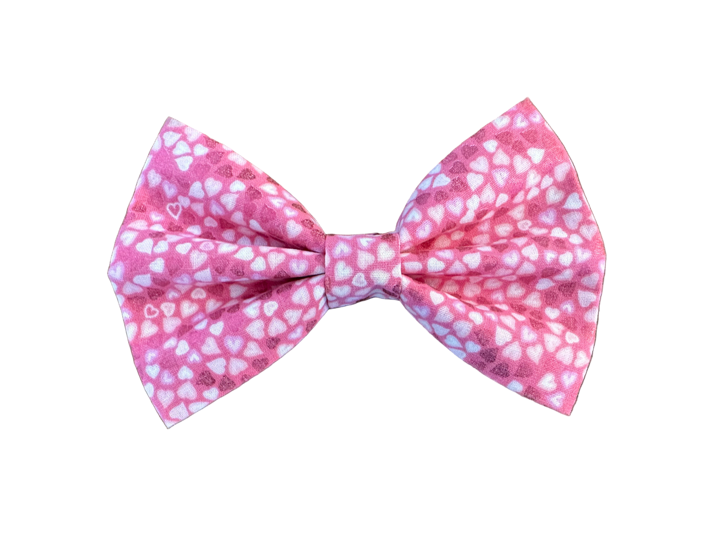 Metallic Hearts | Pink | Bow Tie