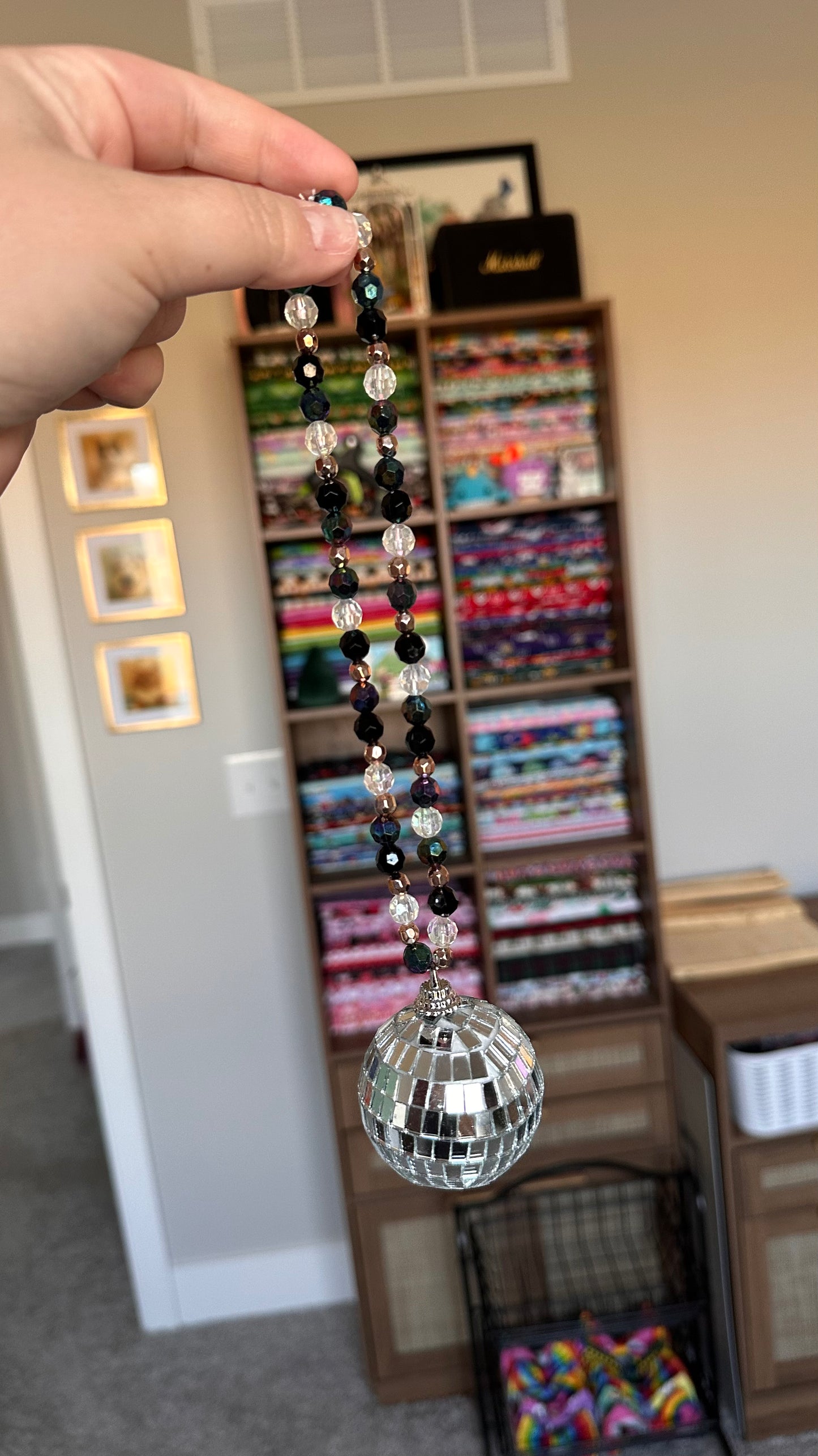 Disco Car Charm