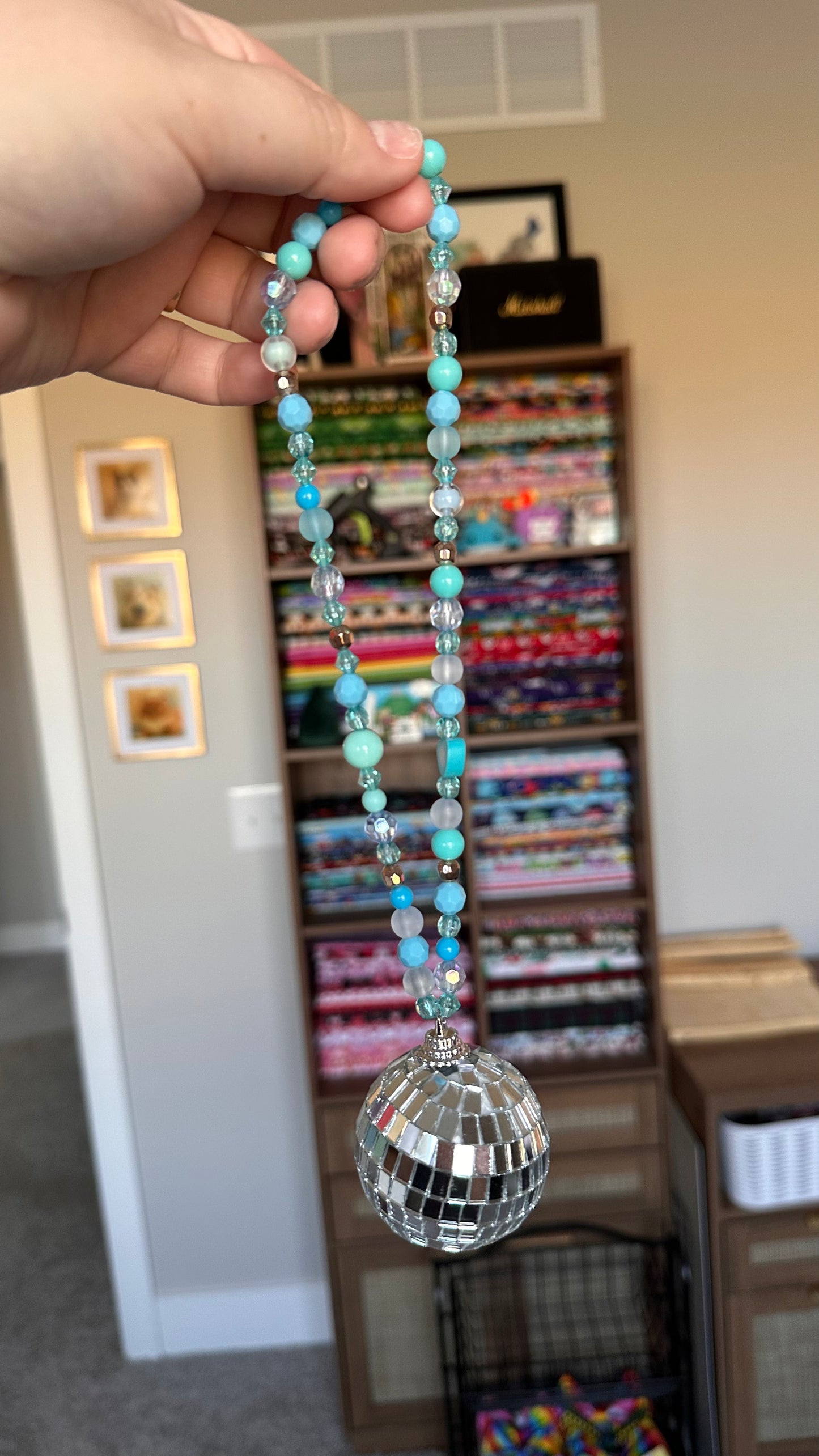 Disco Car Charm