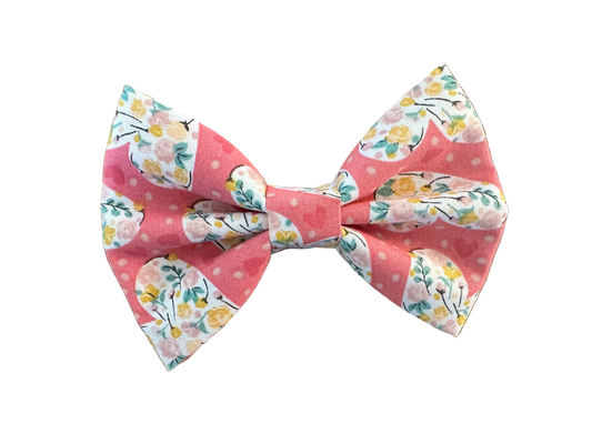 Floral Hearts | Bow Tie