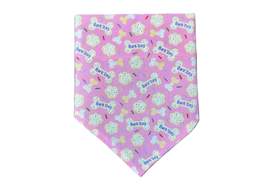 It's My Barkday! | Pink | Bandana