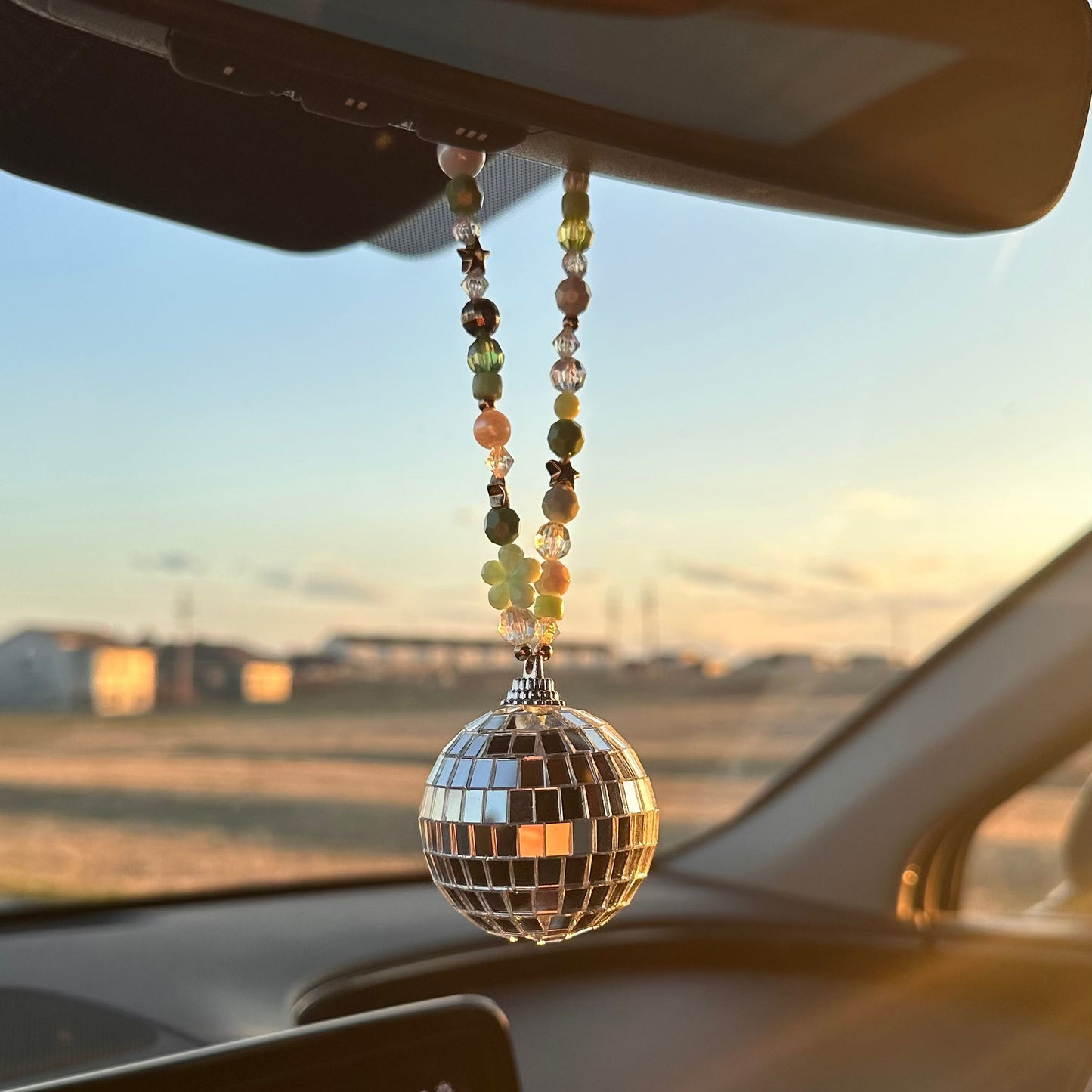 Disco Car Charm