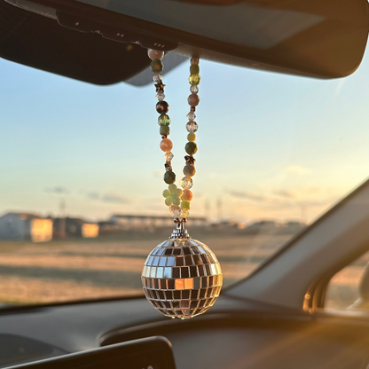 Disco Car Charm
