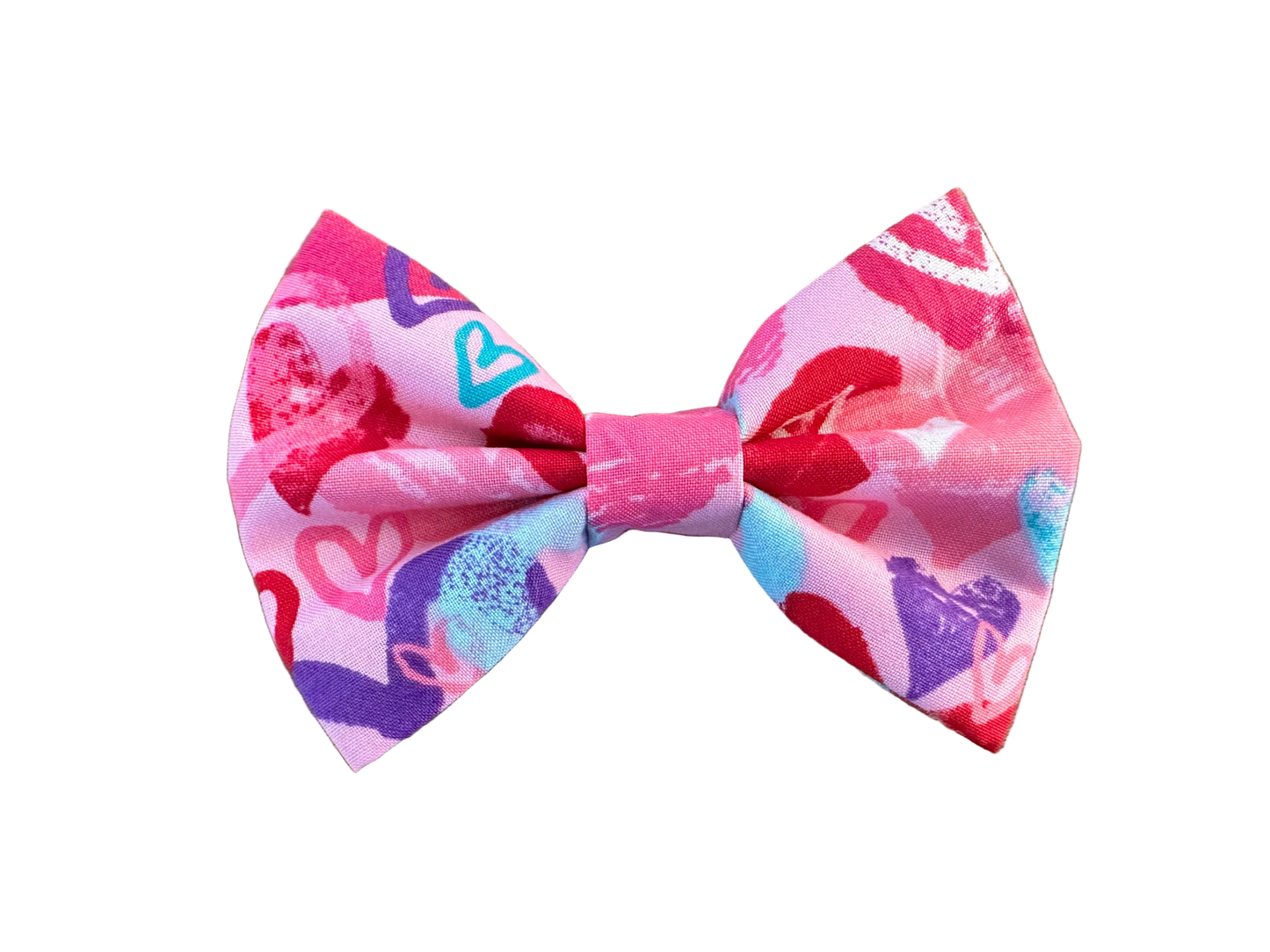 Multicolored Hearts | Bow Tie