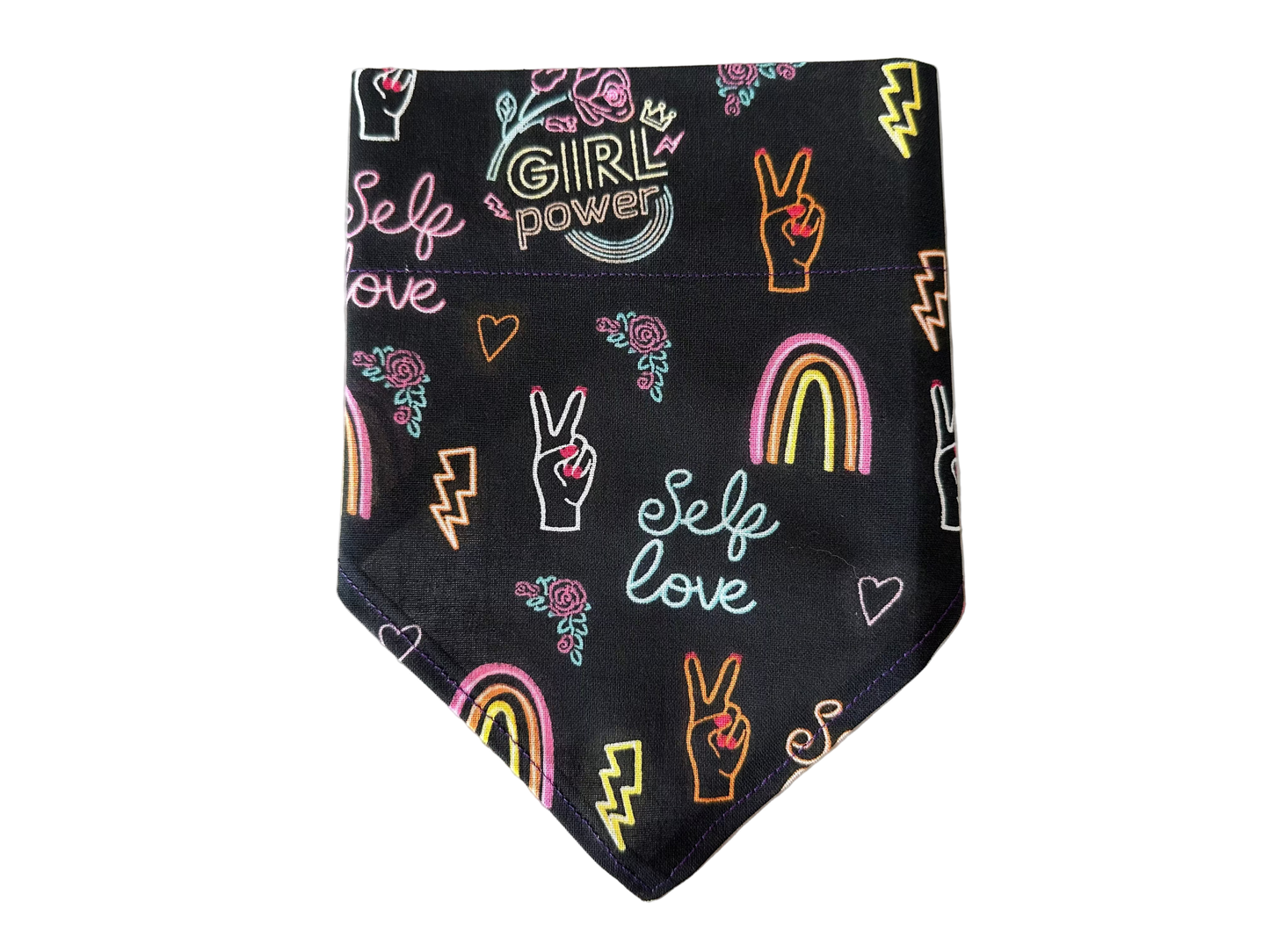 Girl Power | Black | Bandana