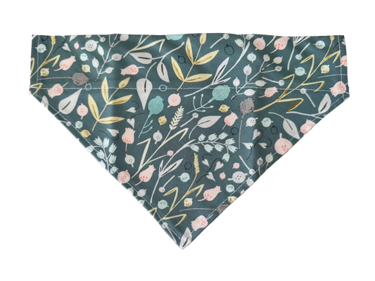Floral | Green | Bandana