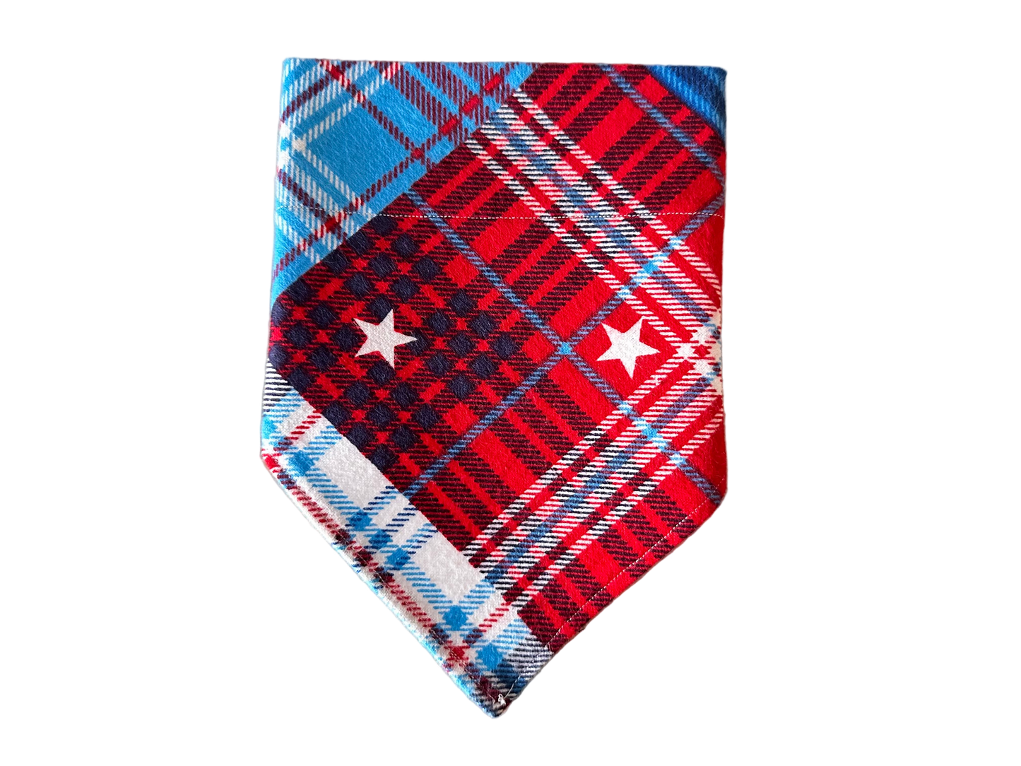Plaid + Stars | Bandana