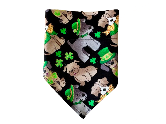 Festive Pups | Black | Bandana