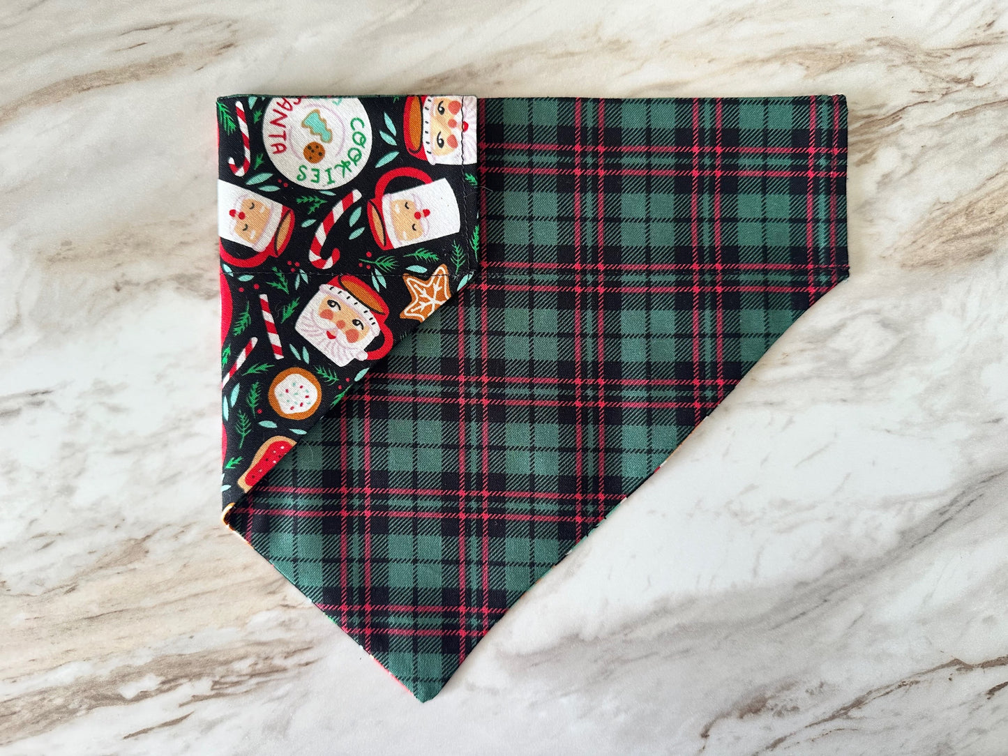 Plaid | Green, Red + Black