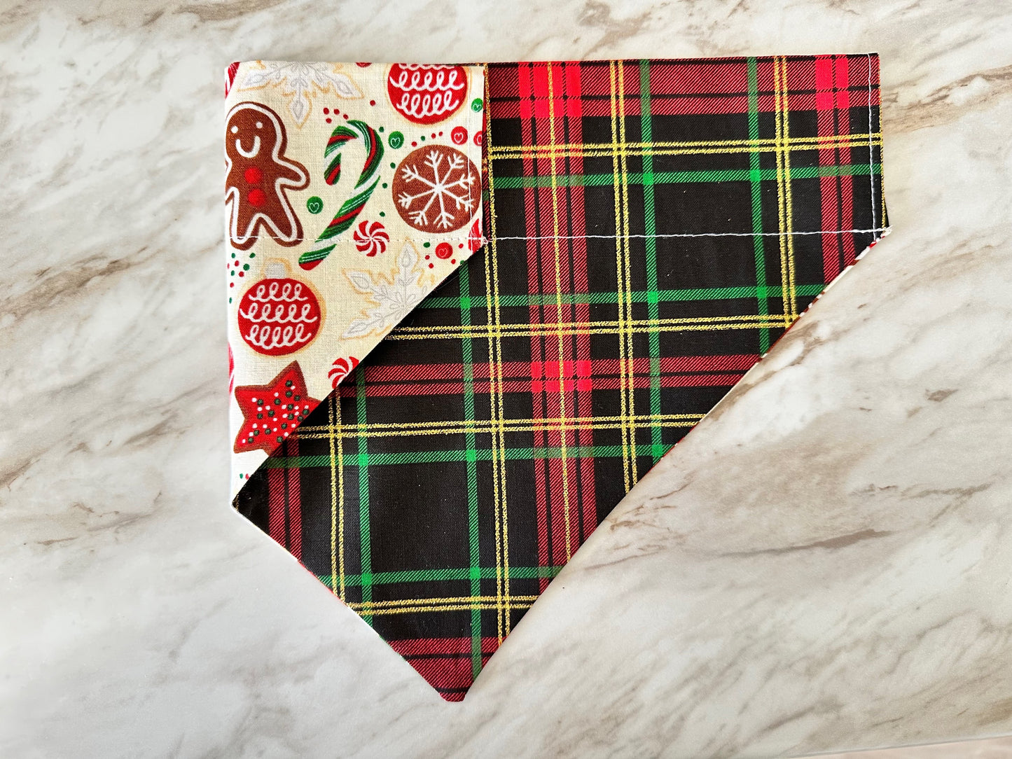 Plaid | Red, Green, Black + Gold