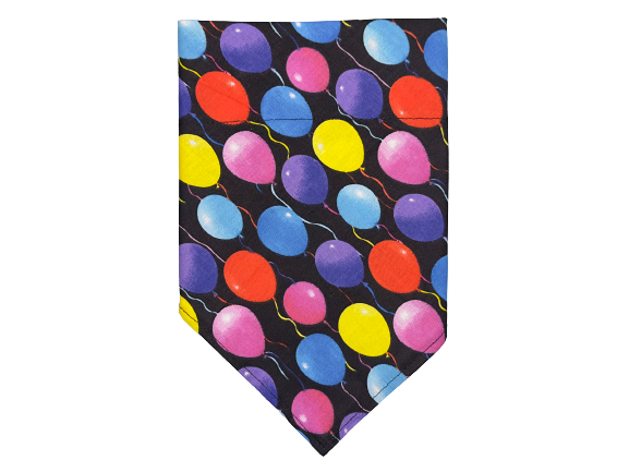 Birthday Balloons | Black | Bandana