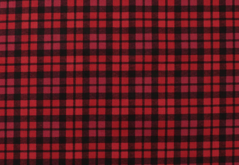 Plaid | Red + Black