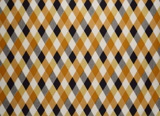 Plaid | Orange + Black