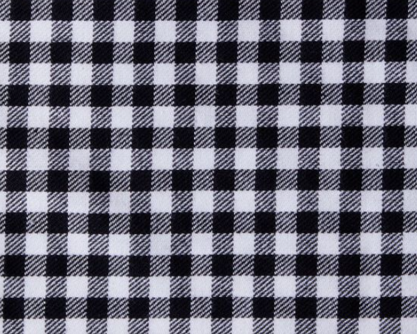 Plaid | White + Black