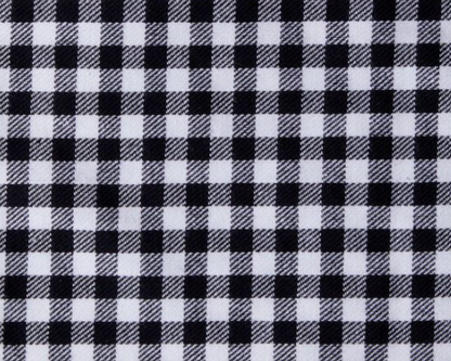 Plaid | White + Black