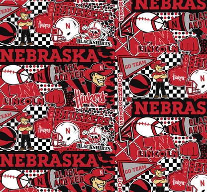 University of Nebraska | Black + Red