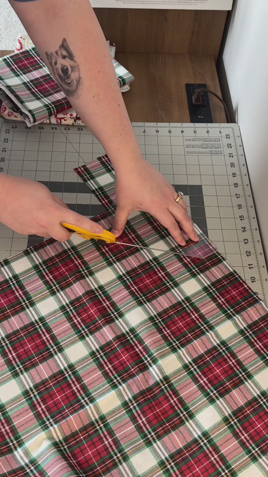 Pet Bandana + Bow Tie Sizing Template Guide